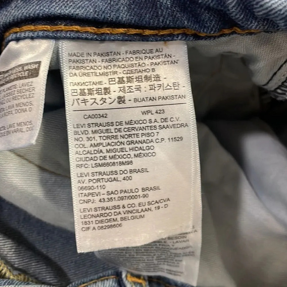 Levi’s 505 Mens blue jeans - Picture 10 of 16